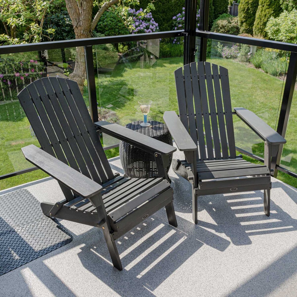 Patioflare Adirondack grey chair